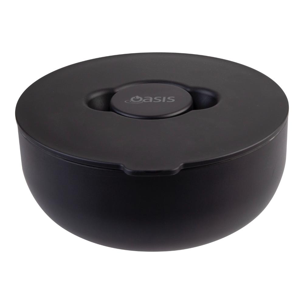 Oasis Stainless Steel Double Wall Insulated Fresh'N'Go Lunch Bowl 950ml