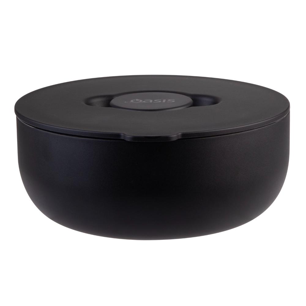 Oasis Stainless Steel Double Wall Insulated Fresh'N'Go Lunch Bowl 950ml