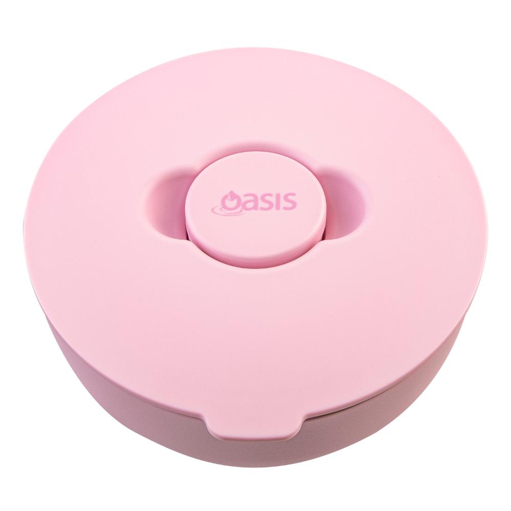 Oasis Stainless Steel Double Wall Insulated Fresh'N'Go Lunch Bowl 950ml