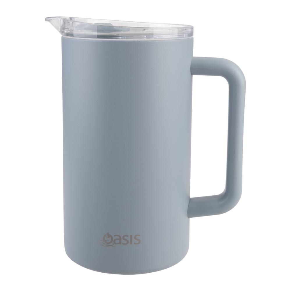 Oasis Ceramic Lined Stainless Steel Triple Wall Insulated Water Pitcher