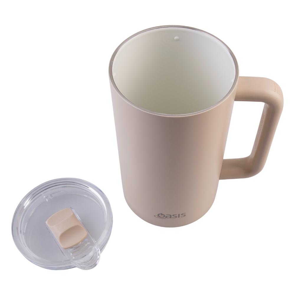 Oasis Ceramic Lined Stainless Steel Triple Wall Insulated Water Pitcher