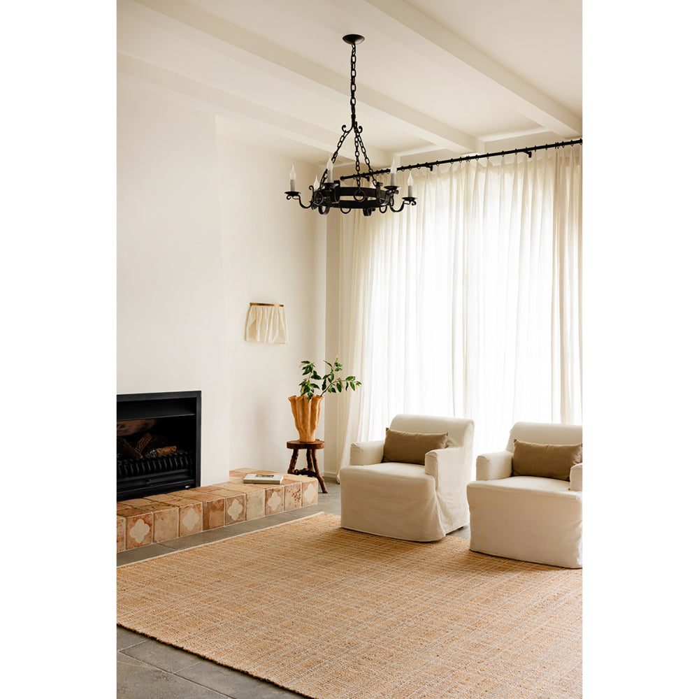 Darren Palmer Plaid Sandstone Rug