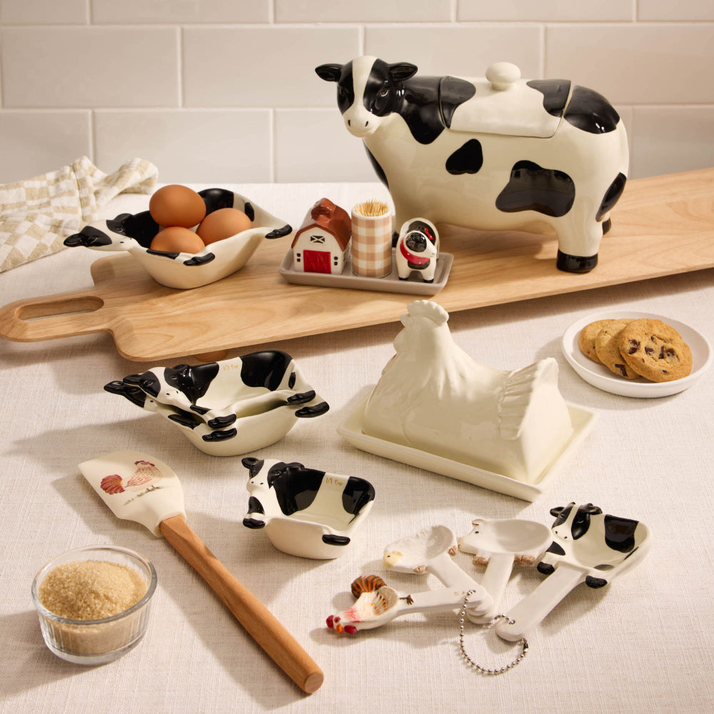 Davis & Waddell Homestead Salt & Pepper Shaker With Toothpick Holder