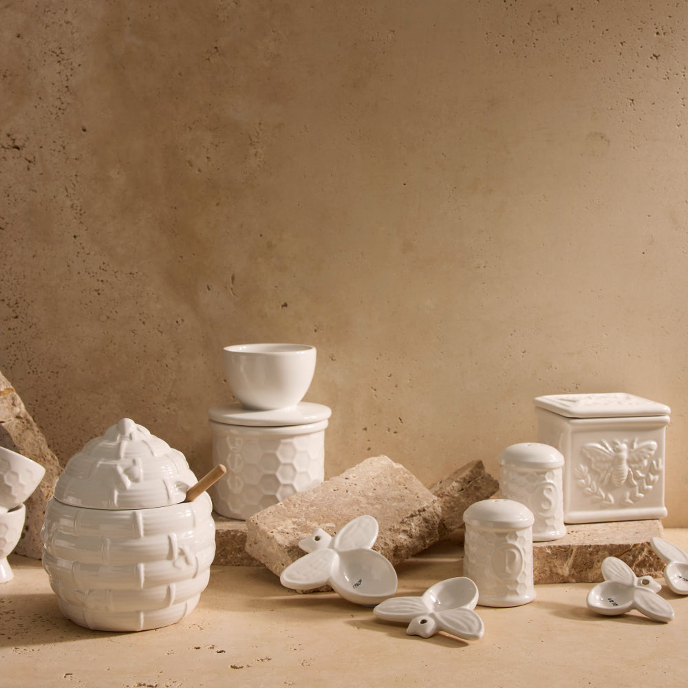 Davis & Waddell Wildflower & Hive Salt & Pepper Shakers