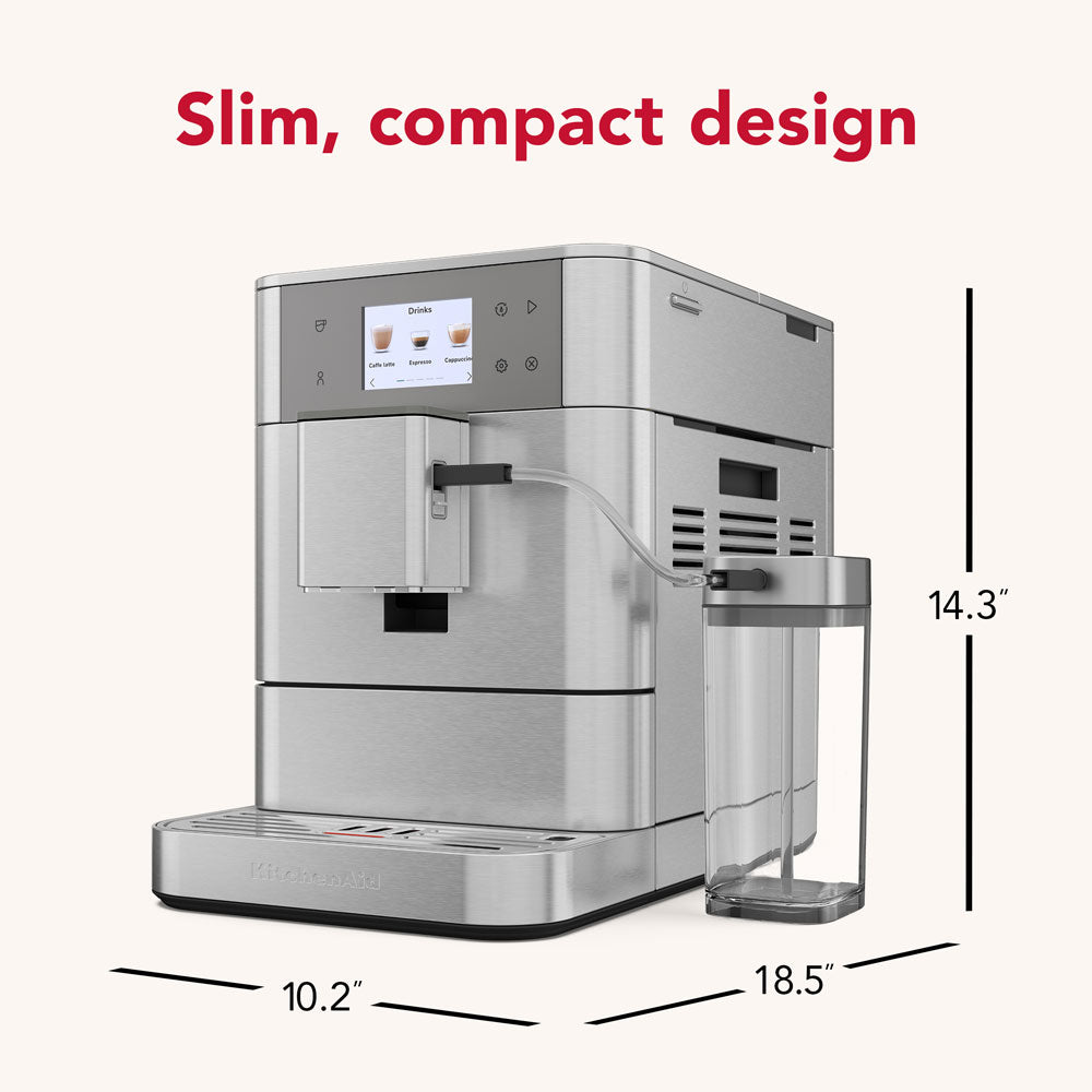 KitchenAid KF7 Fully Auto Espresso Machine Stainless Steel