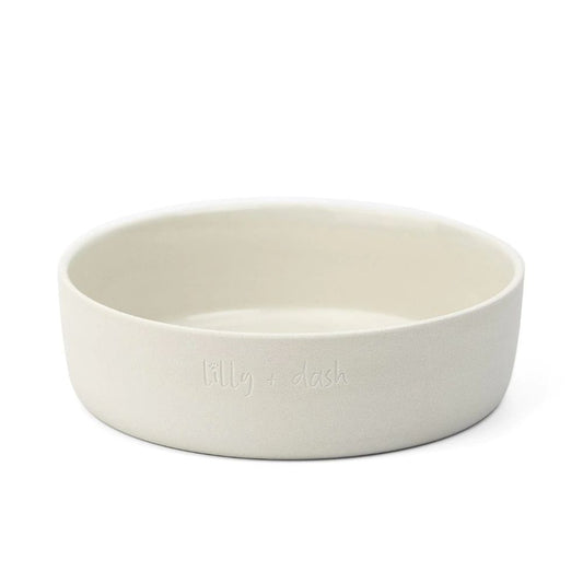 Lilly + Dash Dog Bowl