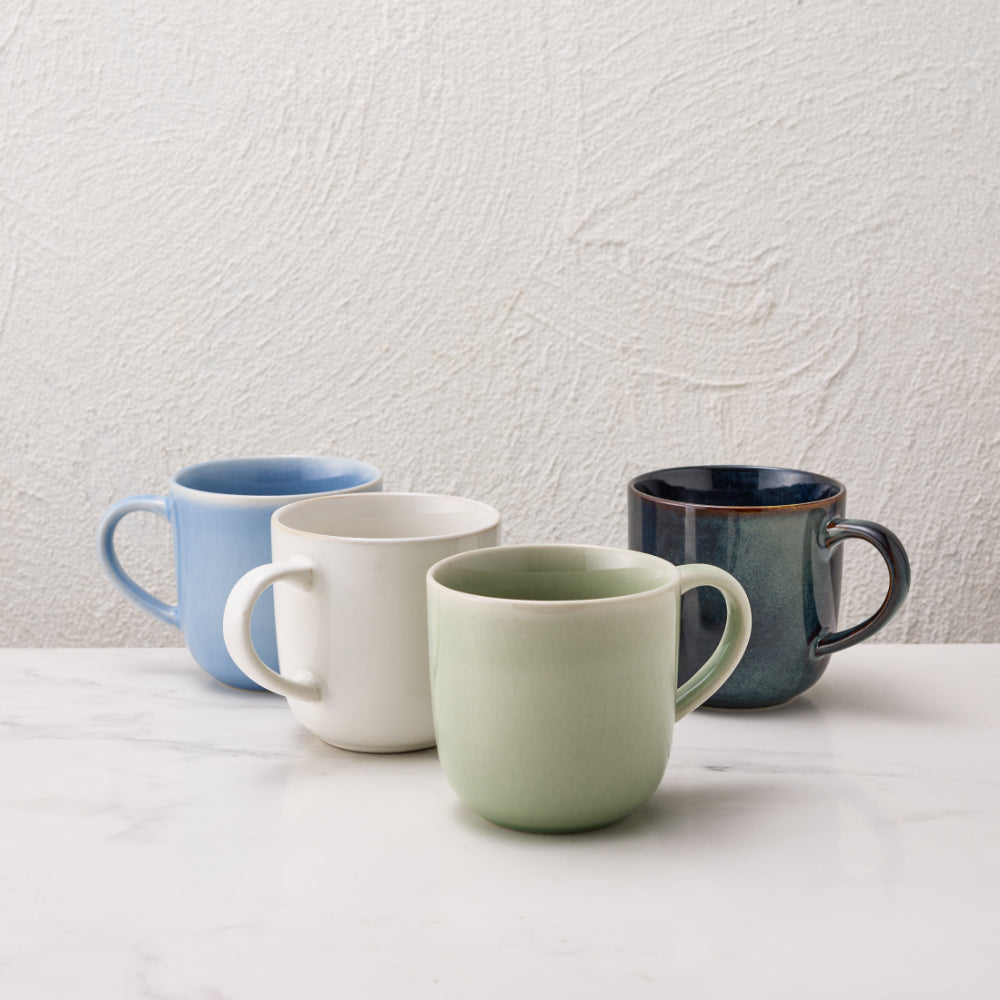 Ecology Element Set of 4 Mugs 360ml