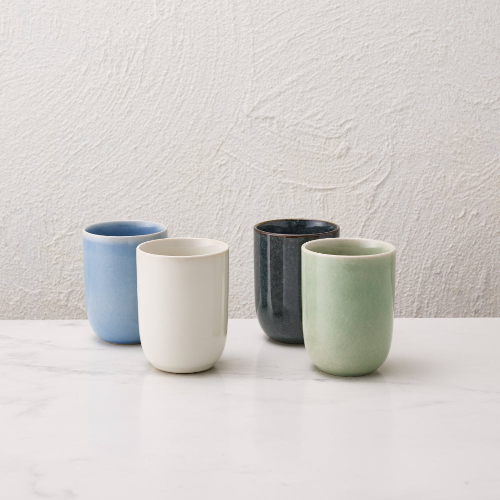 Ecology Element Set of 4 Cuddle Mugs 250ml