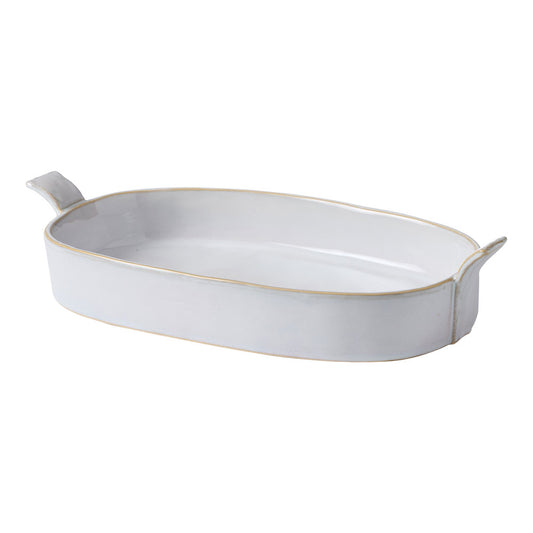 The Ecology Fieldstone platter features a shallow bowl like design with side handle to aid serving.