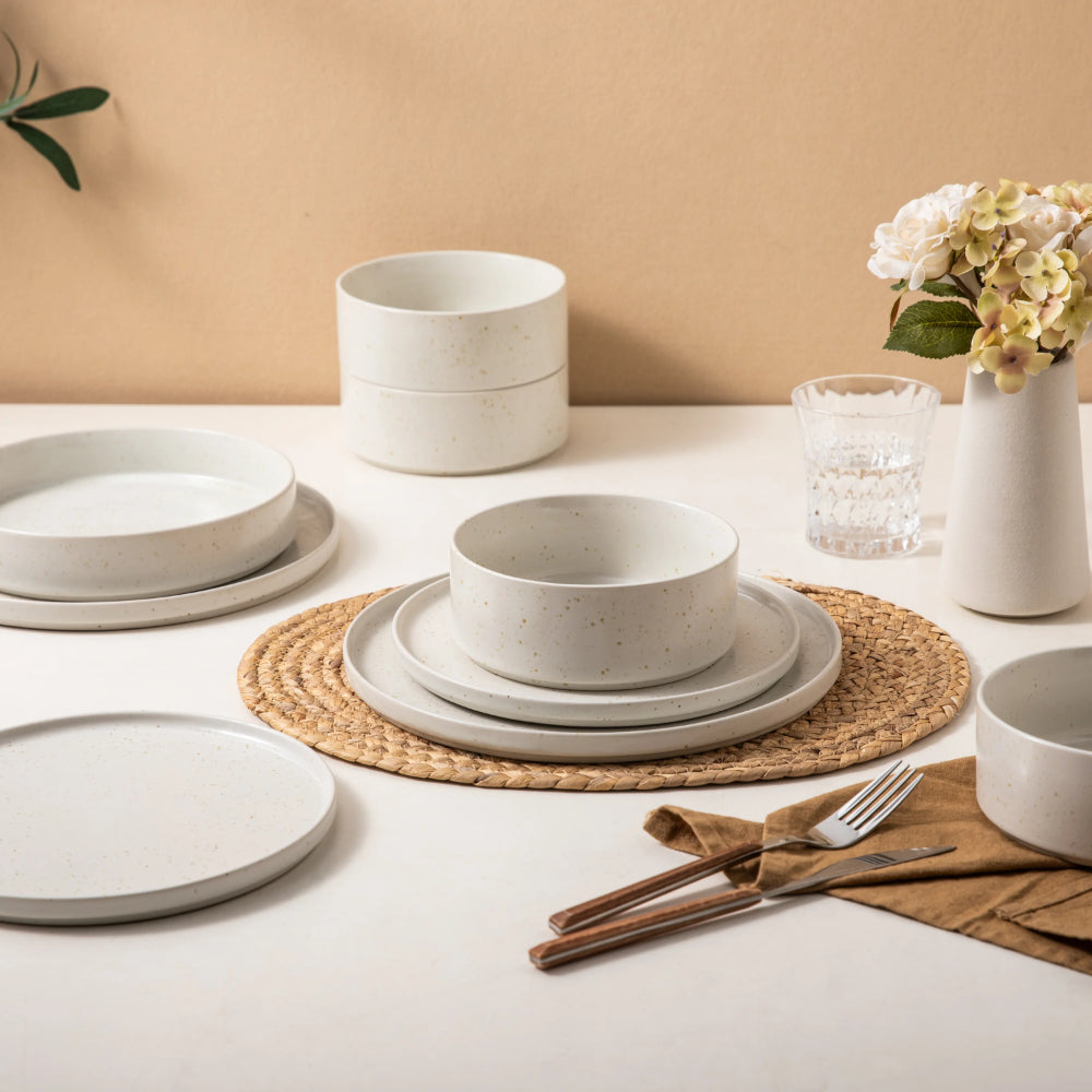 Ecology Lento 16 Piece Dinner Set White