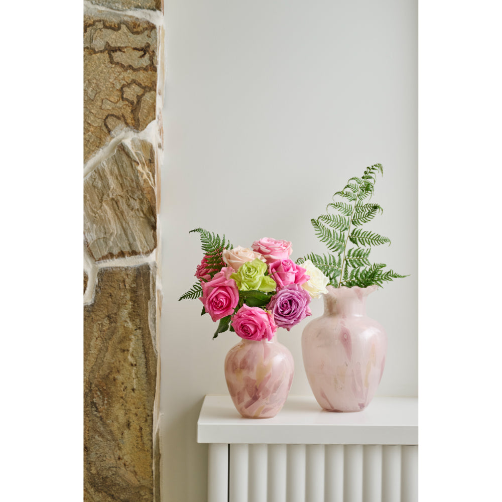 Ecology Frill Vase 20cm Sunset