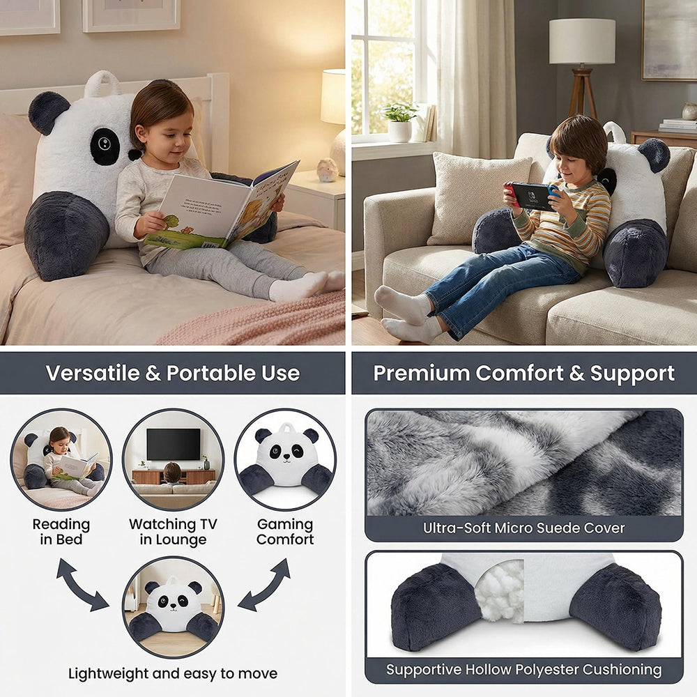 Easy Rest Faux Fur Kids Back Rest Pillow