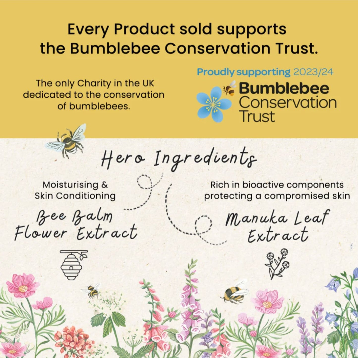 Heathcote & Ivory Busy Bees Hand Cream in Tin