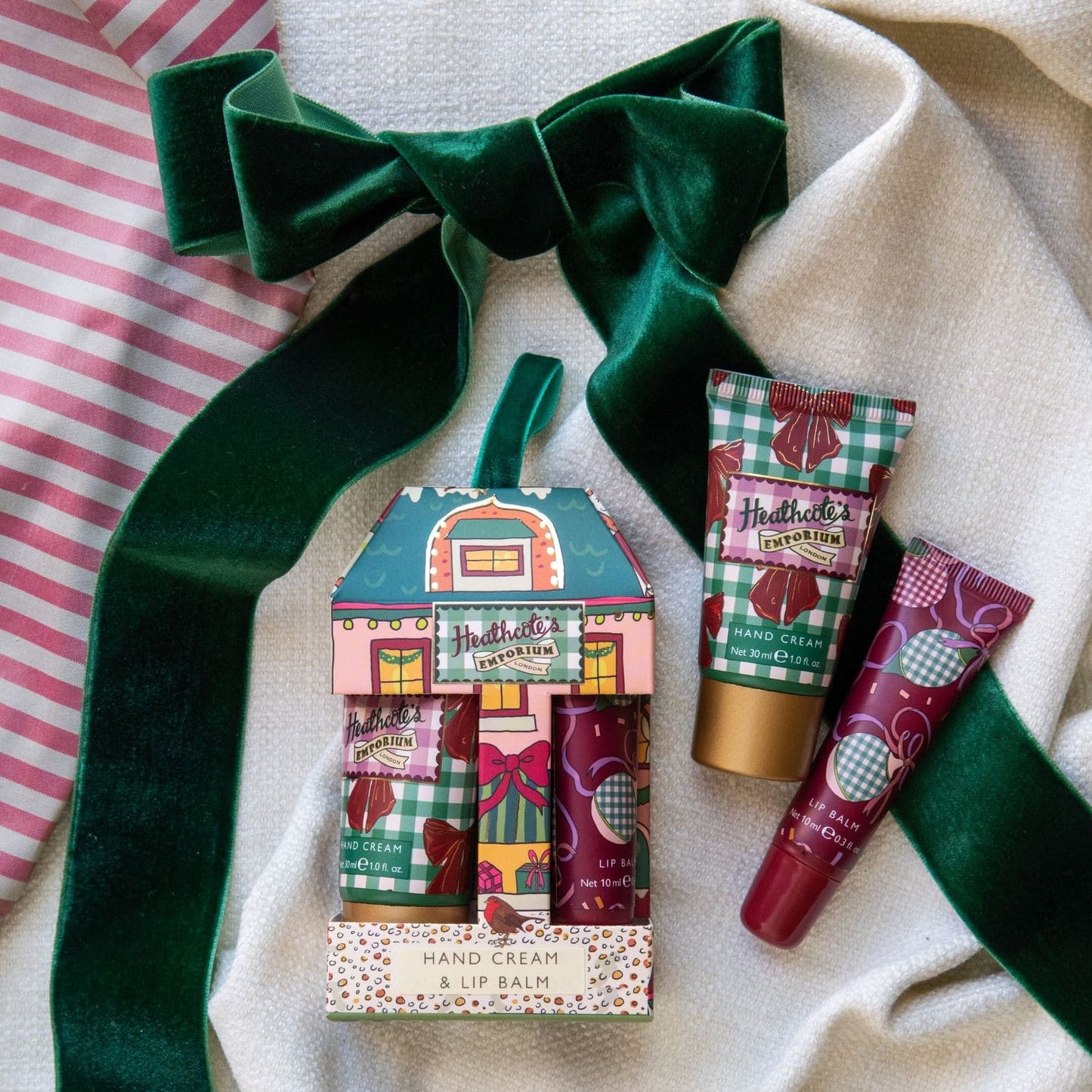 Heathcote's Emporium Festive Hand Cream & Lip Balm