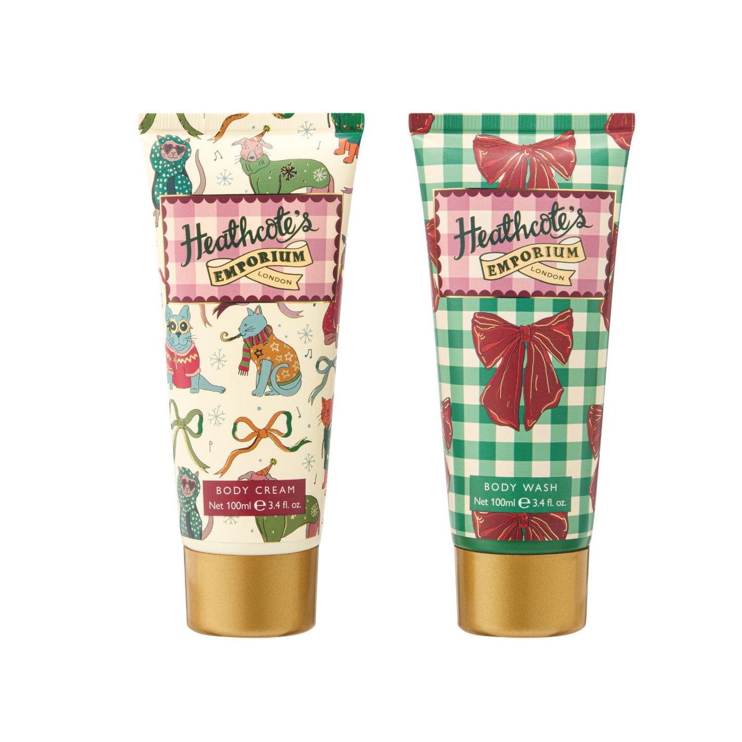 Heathcote's Emporium Festive Body Care Tin