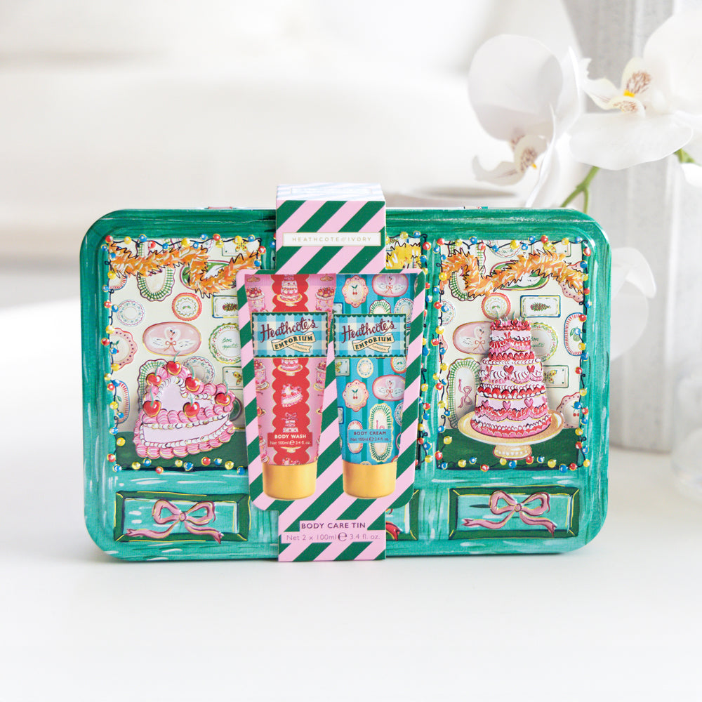 Heathcote & Ivory Emporium Vintage Fayre Body Care Tin