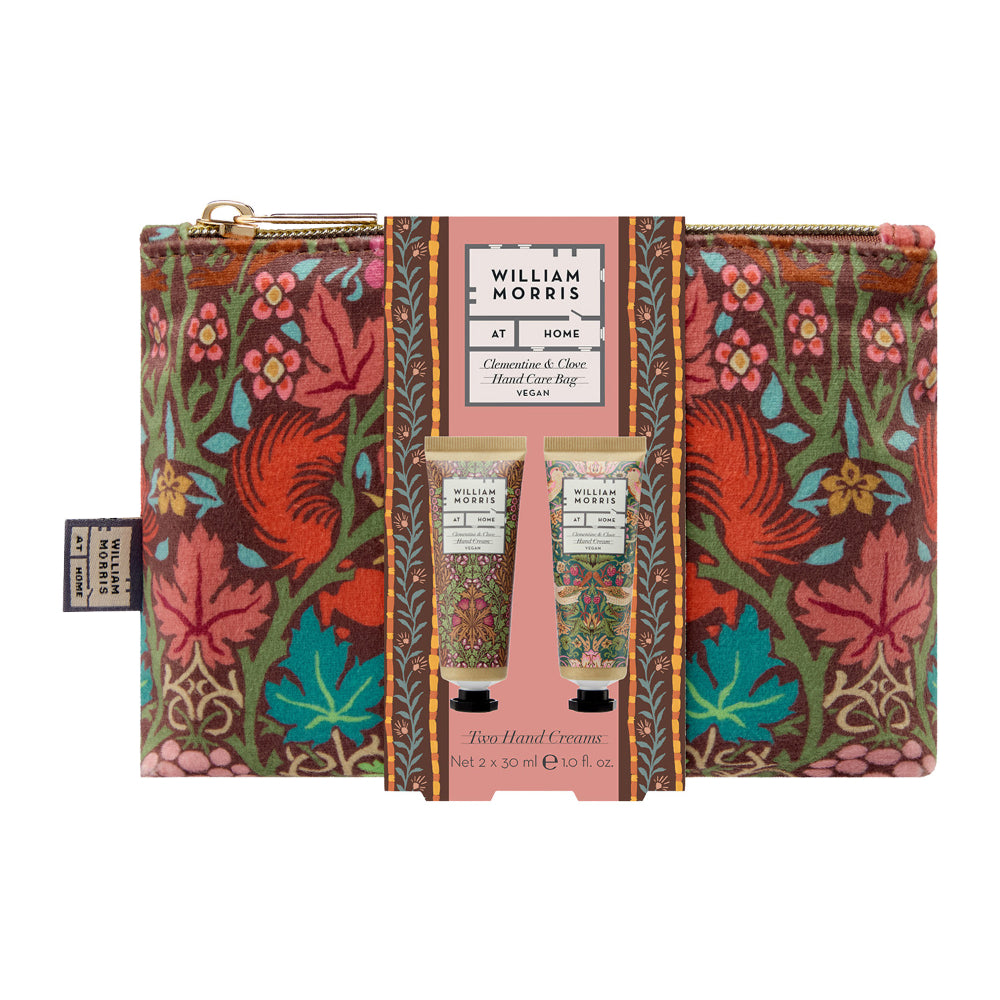 William Morris at Home Oak & Willow Two Hand Cream Pouch