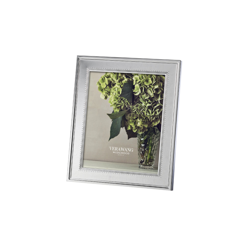 Vera Wang Wedgwood Grosgrain Silver Giftware Frame 20cm x 25cm