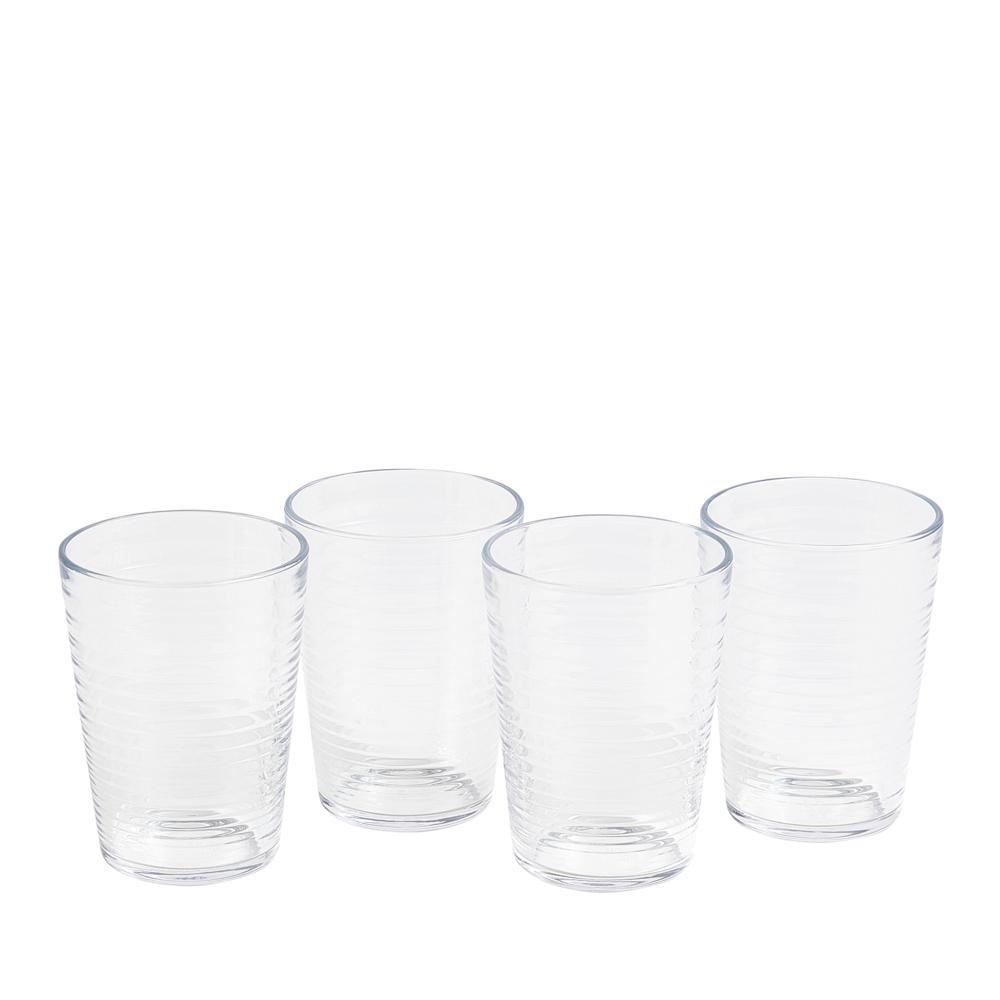 Gordon Ramsay Maze by Royal Doulton Set of 4 Hiball Glasses 470ml