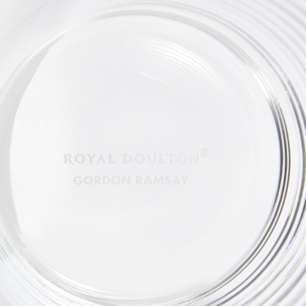 Gordon Ramsay Maze by Royal Doulton Set of 4 Hiball Glasses 470ml