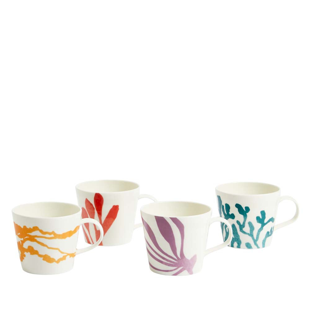 Royal Doulton 1815 Bright Set of 4 Mugs