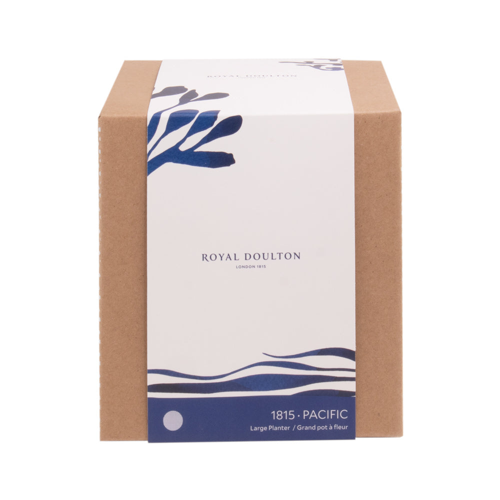 Royal Doulton Pacific Large Planter 15cm Blue