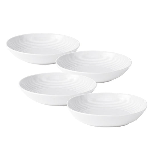 Gordon Ramsay Maze by Royal Doulton Set of 4 Pasta Bowl 24cm White