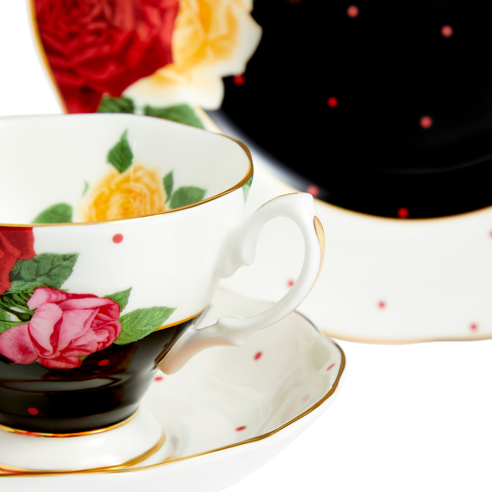 Royal Albert 100 Years Teacup Saucer & Plate Set 1960 Jazz