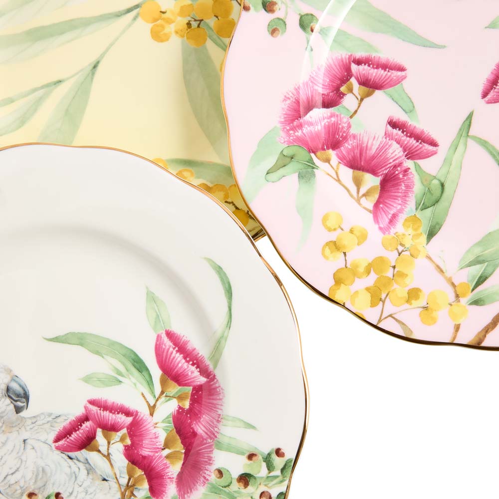 Miranda Kerr for Royal Albert Australiana Set of 4 Plates