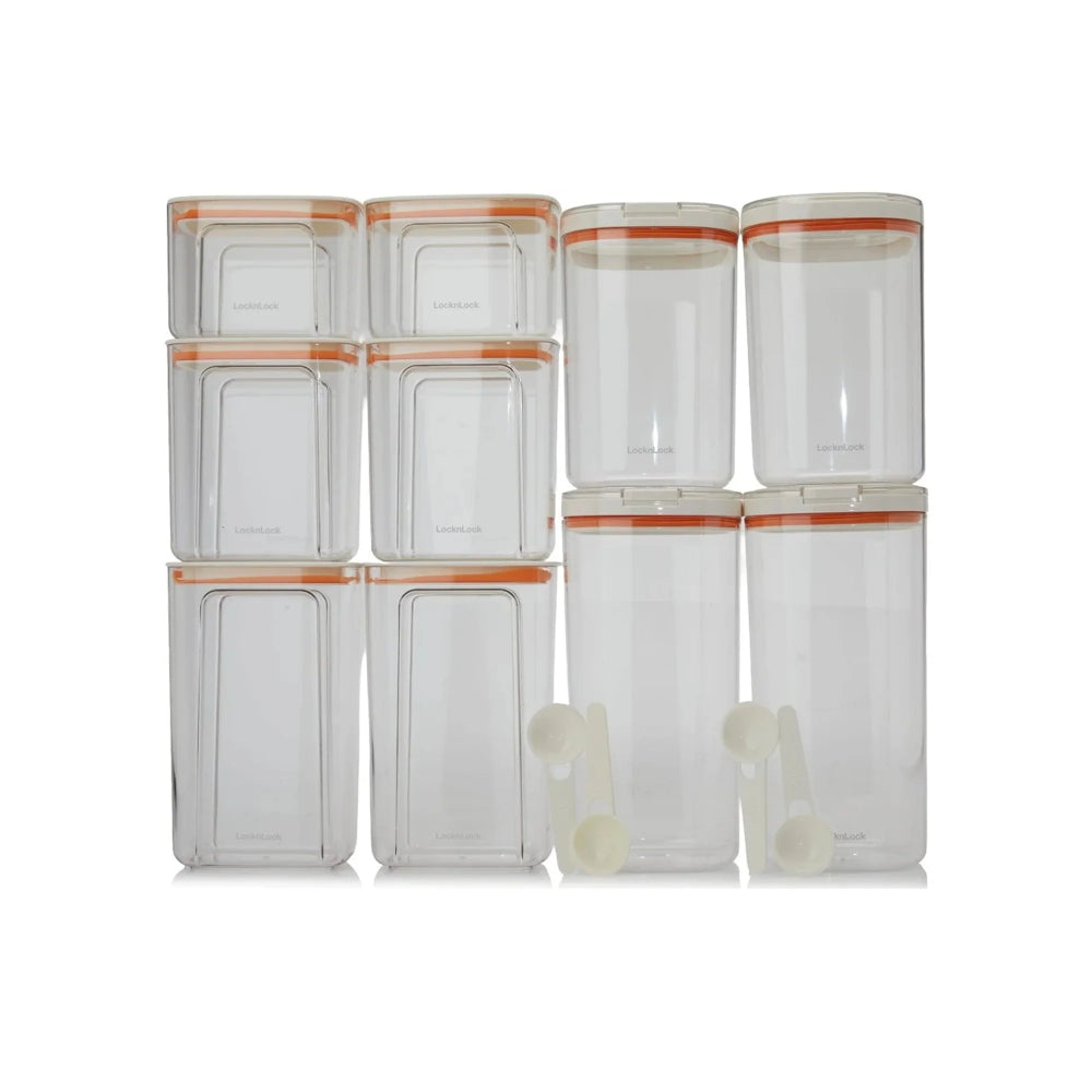 LocknLock Easy Cannister 10 Piece Set