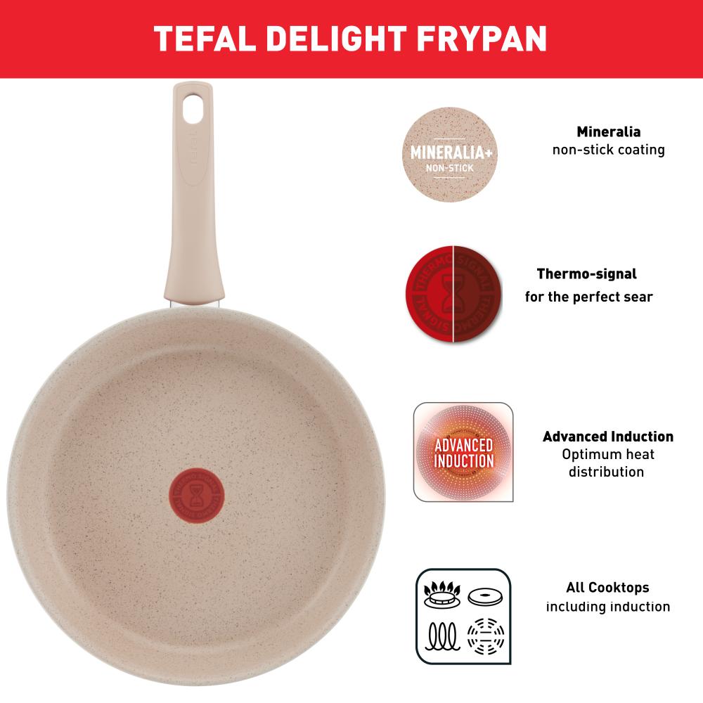 Tefal Delight Induction Mineralia Non Stick Frypan 24cm