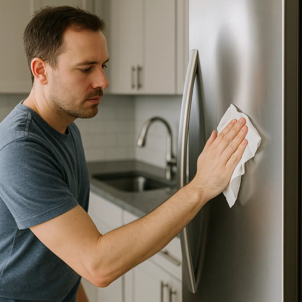 Enzyme Magic Glass & Stainless Steel Cleaner With Spray Bottle
