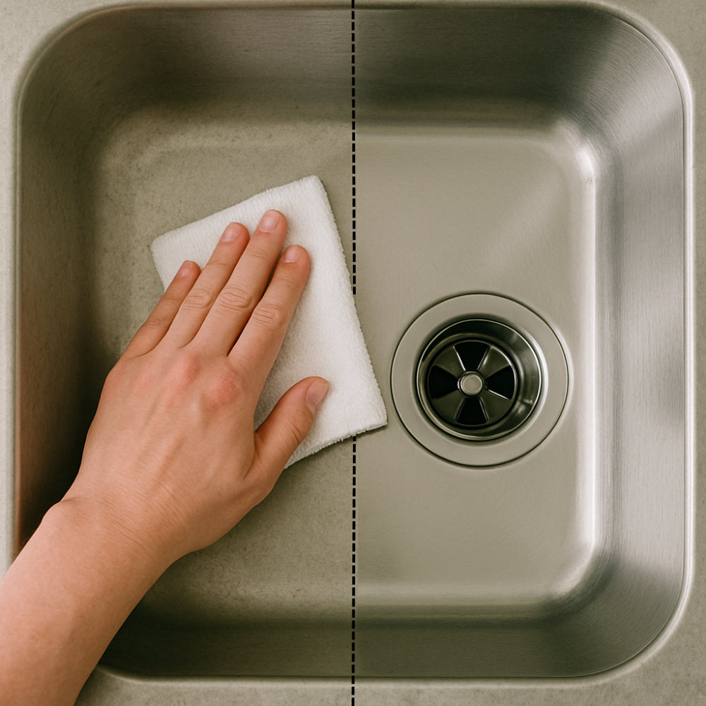 Enzyme Magic Glass & Stainless Steel Cleaner With Spray Bottle