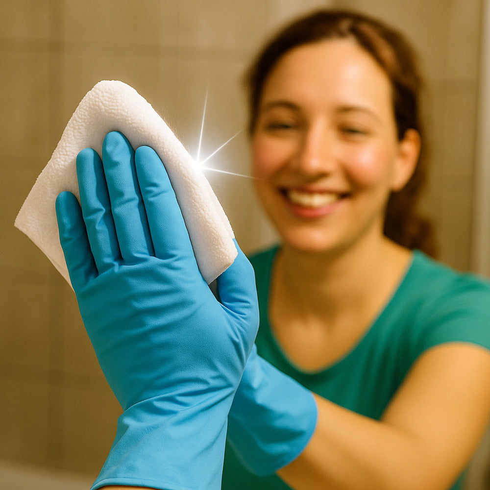 Enzyme Magic Glass & Stainless Steel Cleaner With Spray Bottle