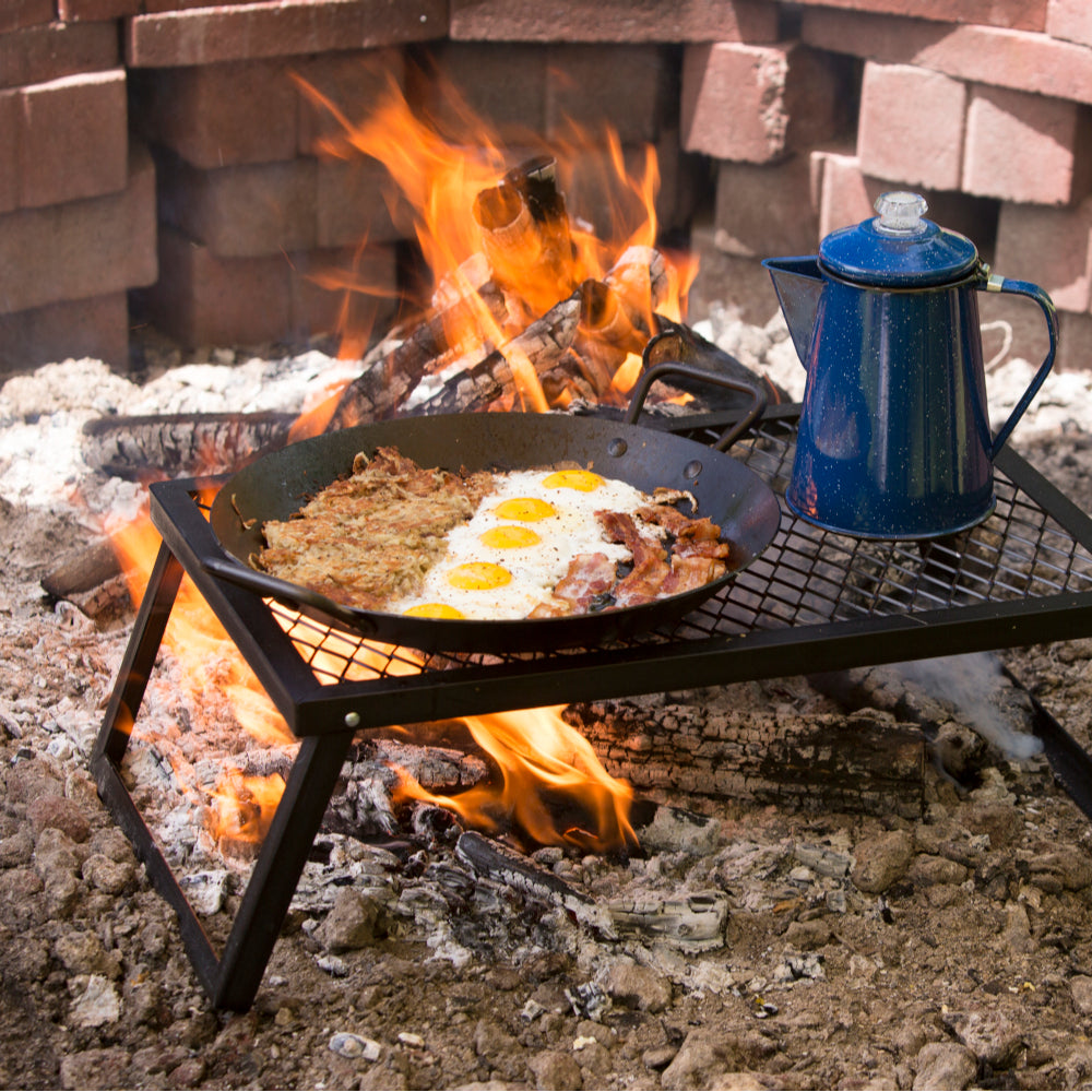 Lodge 15 Inch Seasoned Carbon Steel Dual Handle Pan