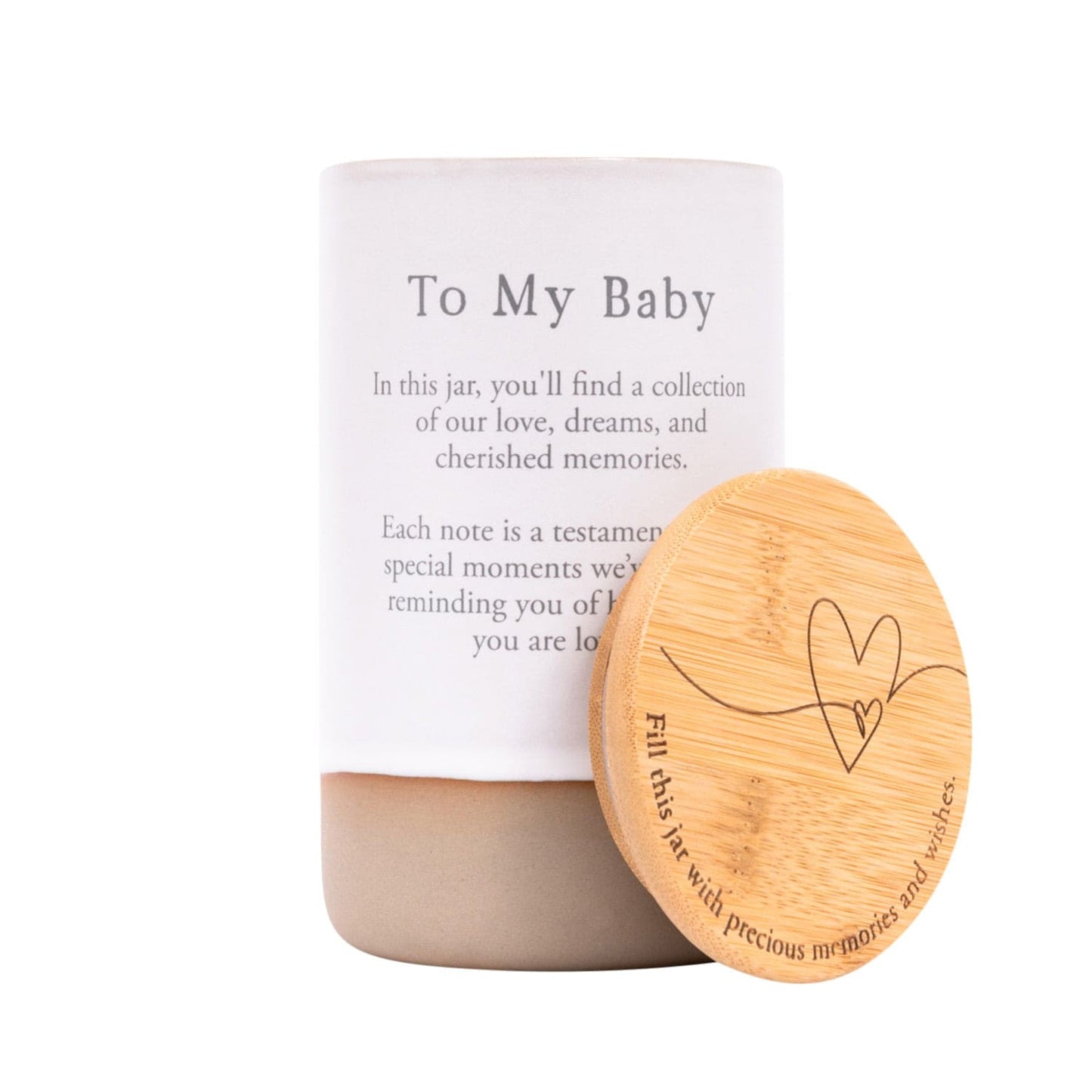 Splosh Heartfelt Jar of Baby Memories
