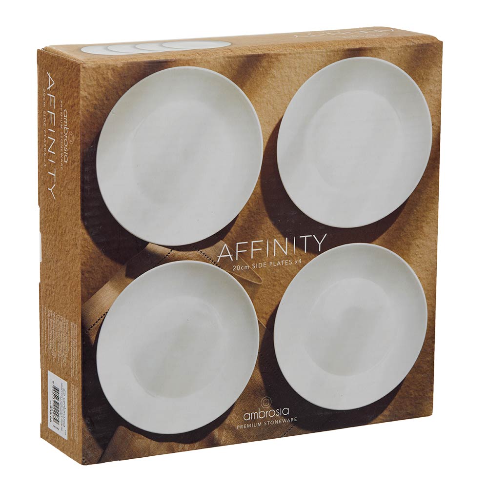 Ambrosia Affinity Set of 4 Side Plate