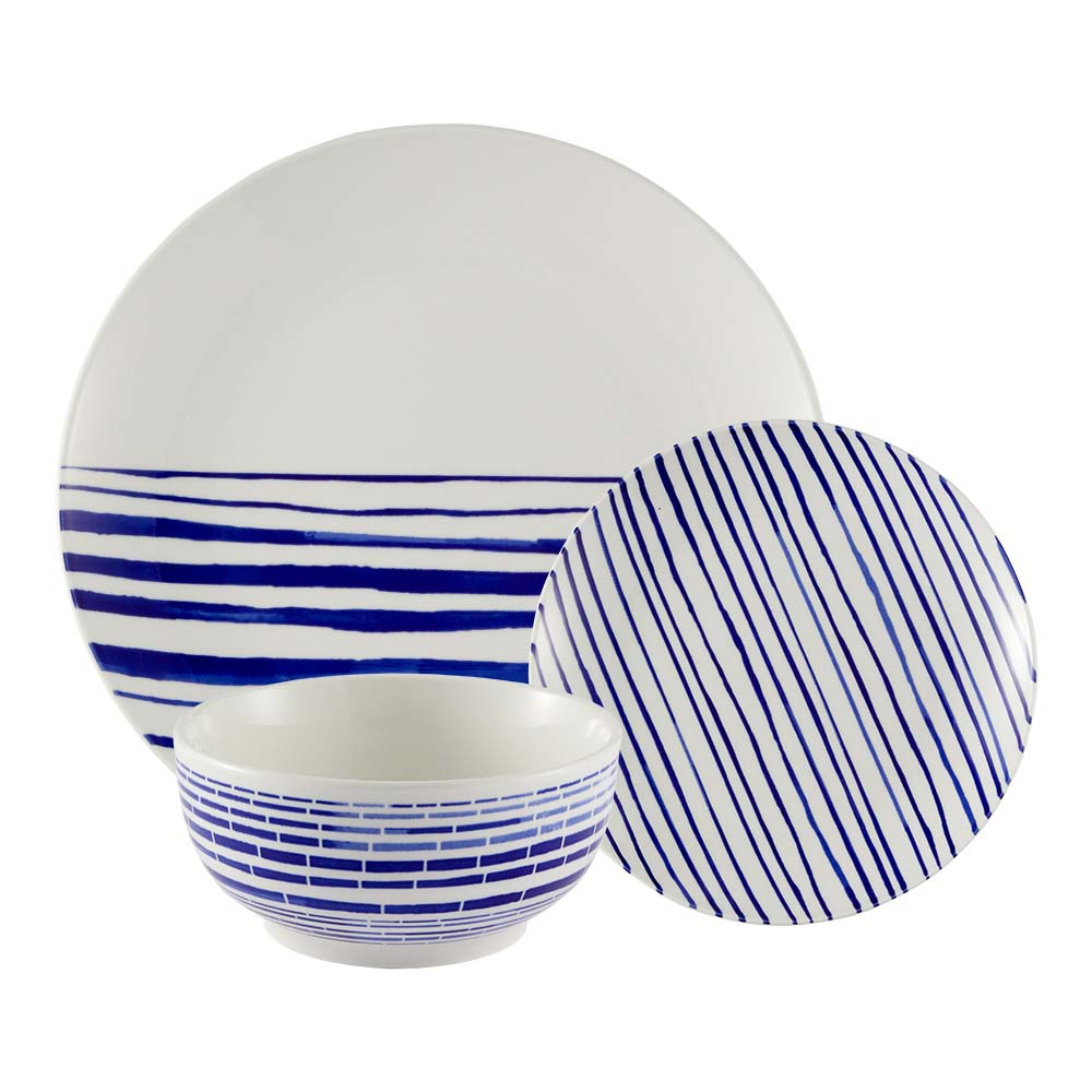 Ambrosia Azure 12 Piece Dinner Set