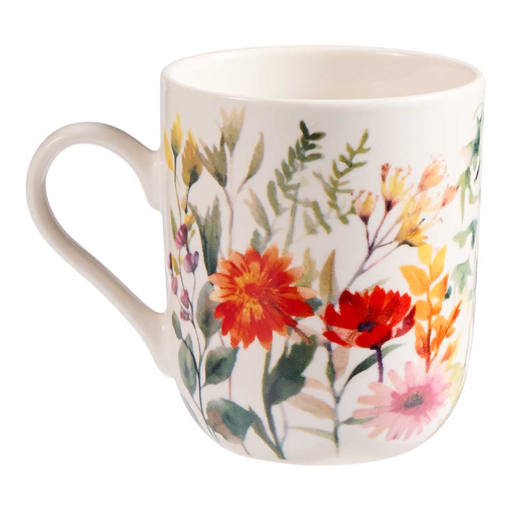 Ambrosia Willow Mug 320ml Autumn Floral at House