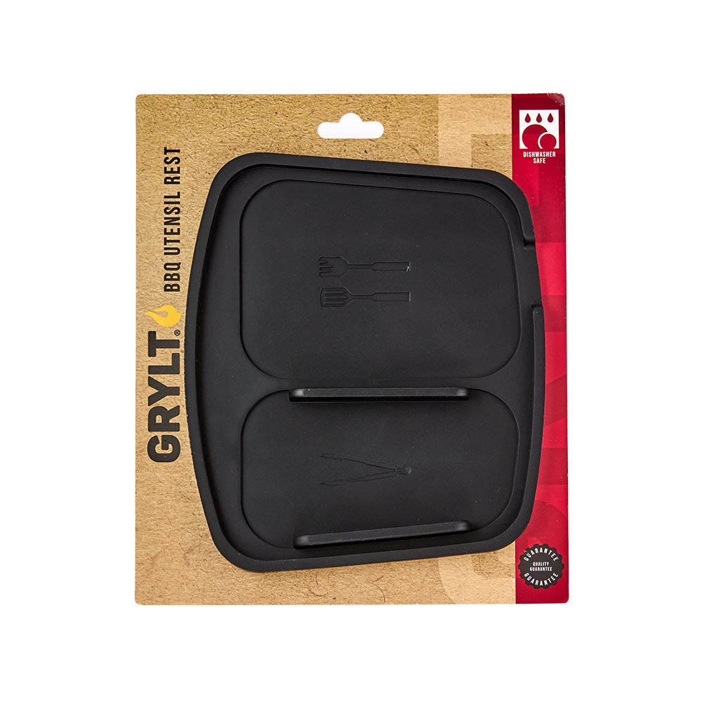 GRYLT Silicone BBQ Utensil Rest - House