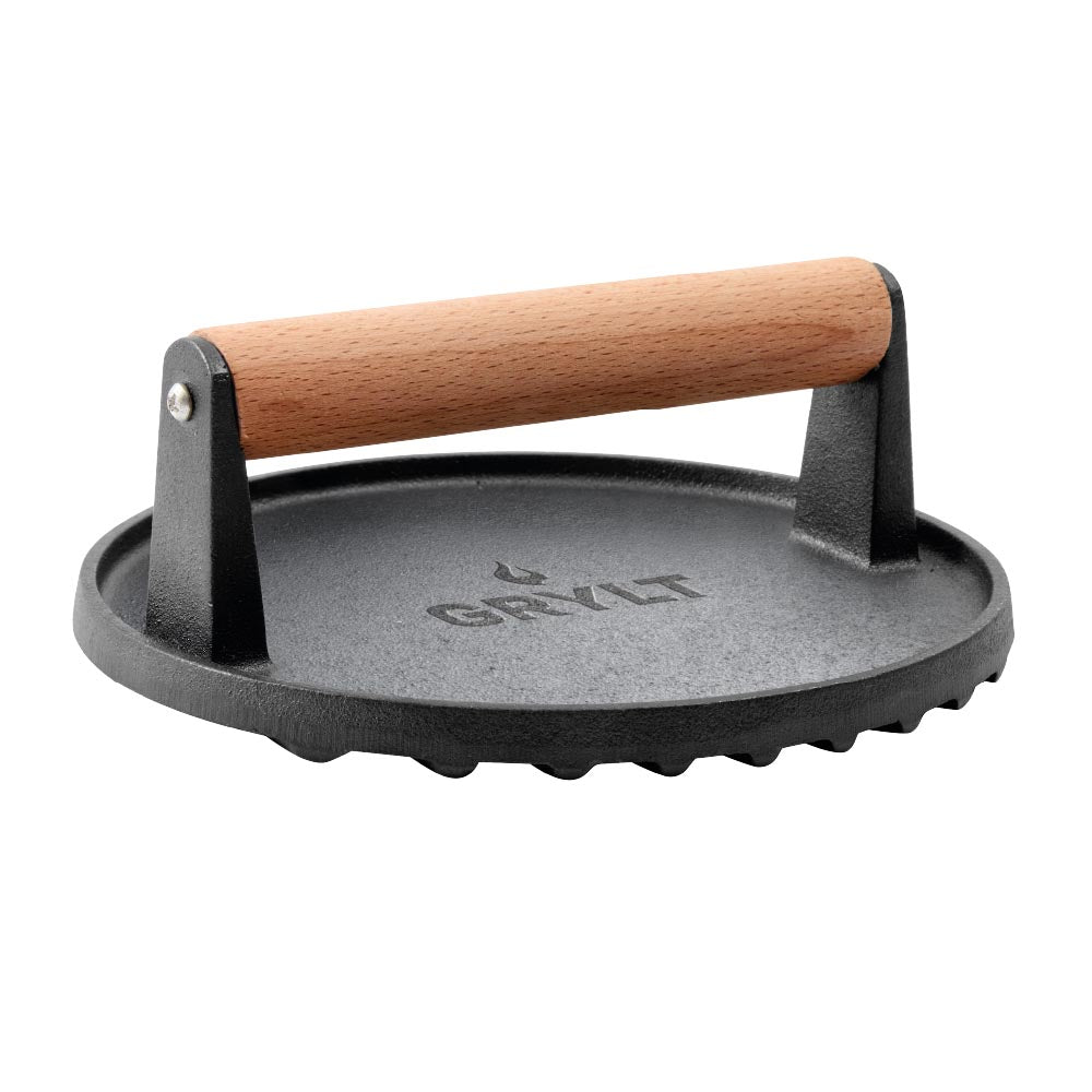 GRYLT Cast Iron Burger Press - House