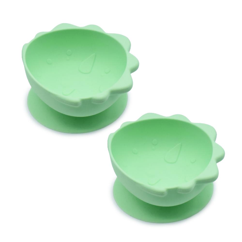 Melii Set Of 2 Silicone Suction Bowls - House
