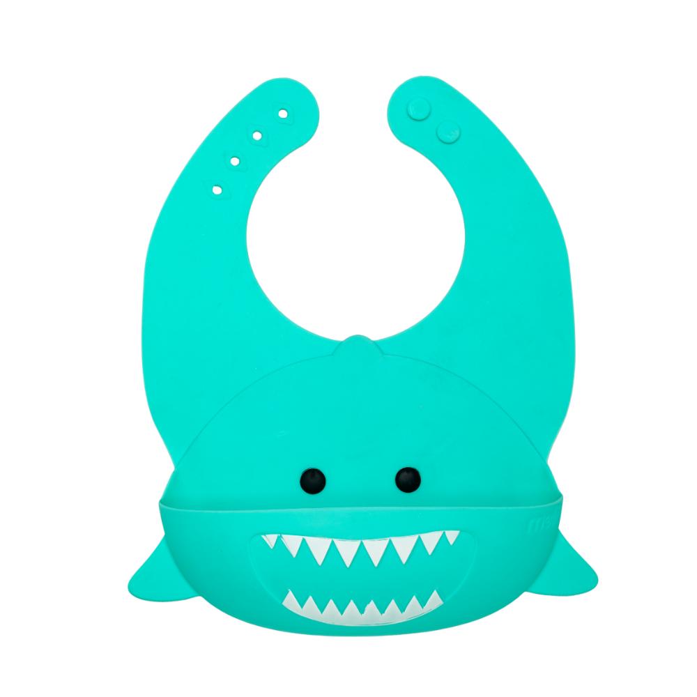 Melii Silicone Animal Bib - House