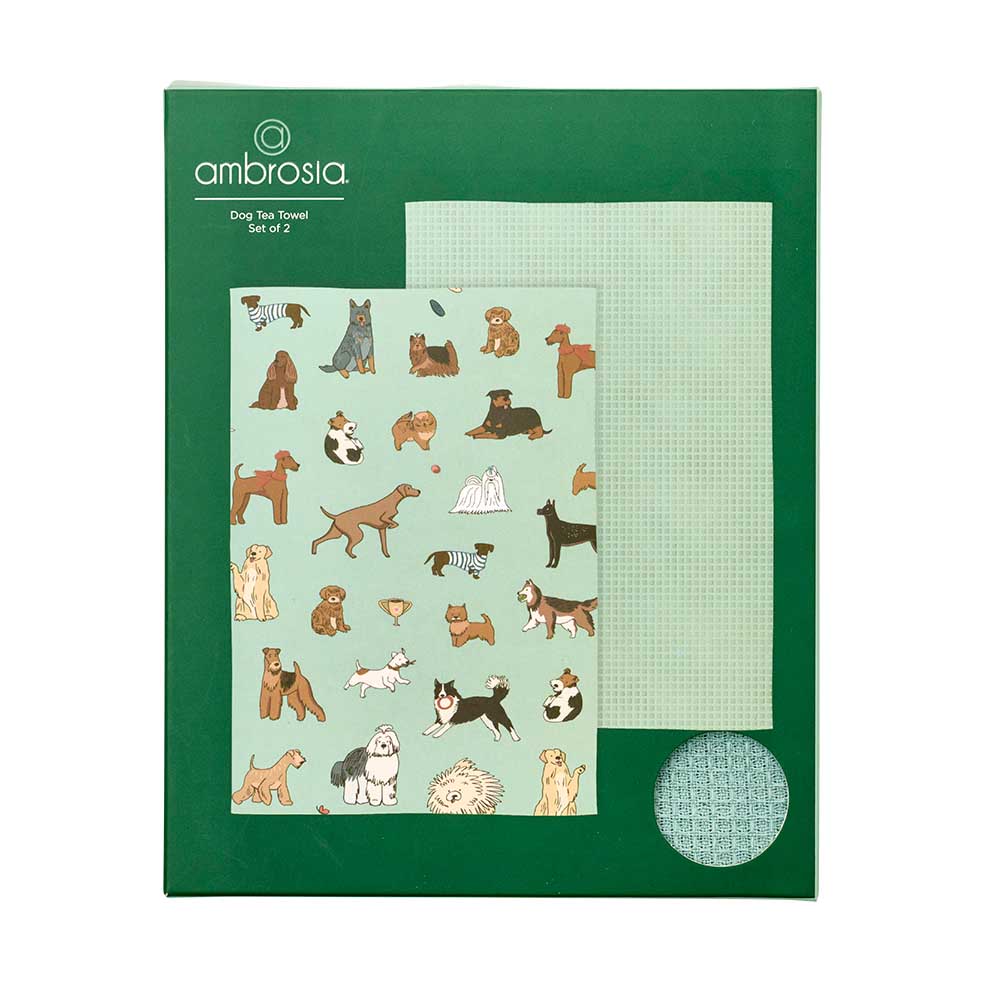 Ambrosia Set of 2 Novelty Tea Towels
