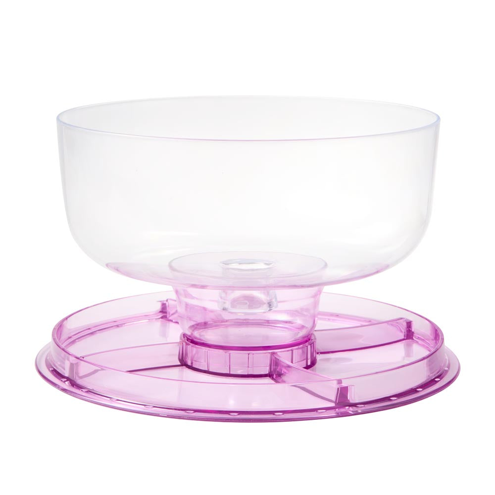 Multi Use Cake Stand as bowl with a divided platter - House