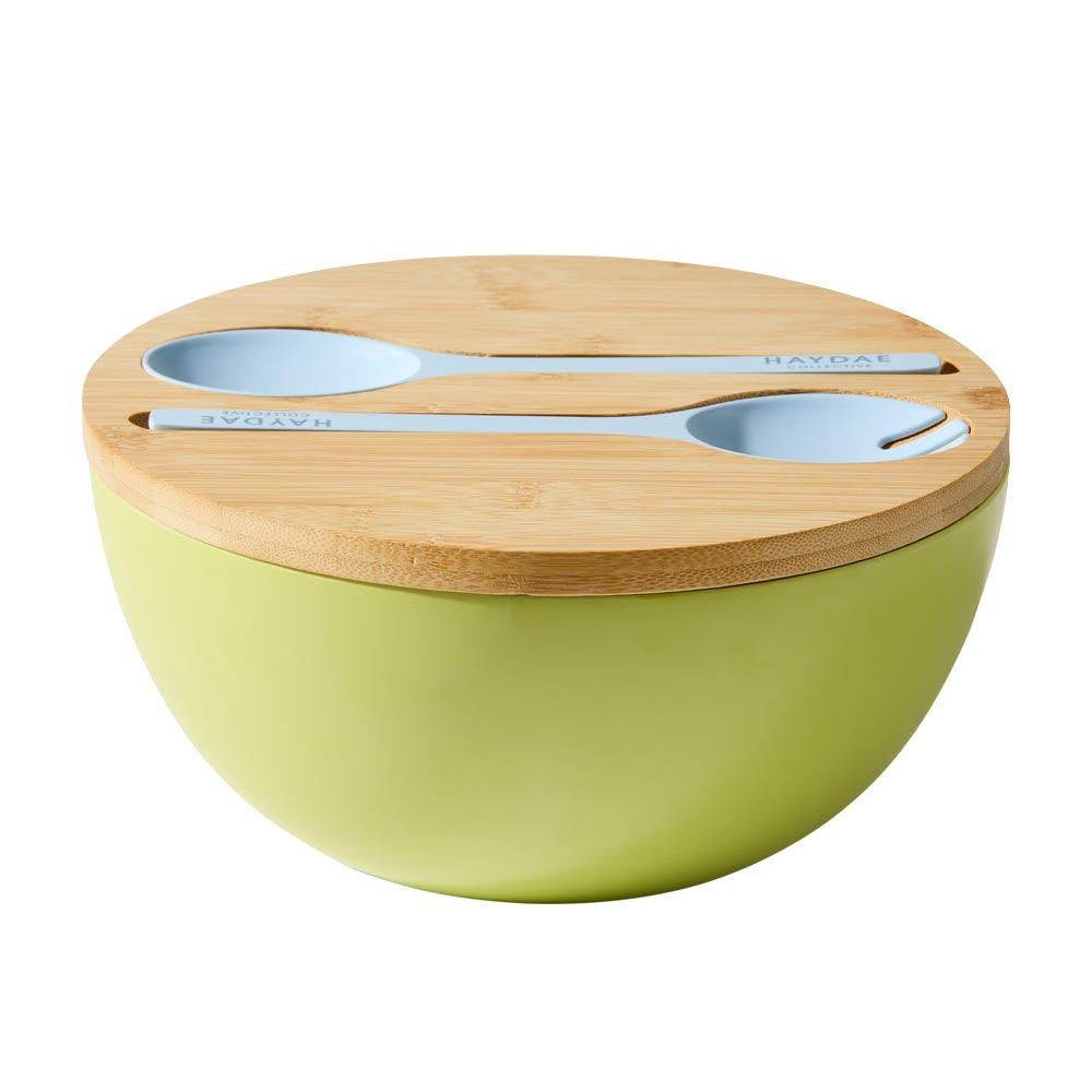 HAYDAE COLLECTIVE Salad Bowl With Servers - House
