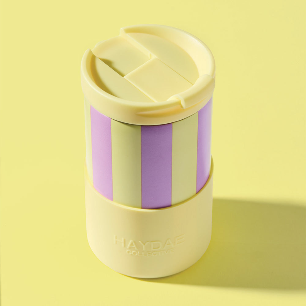 HAYDAE COLLECTIVE Stainless Steel Travel Mug 380ml Yellow