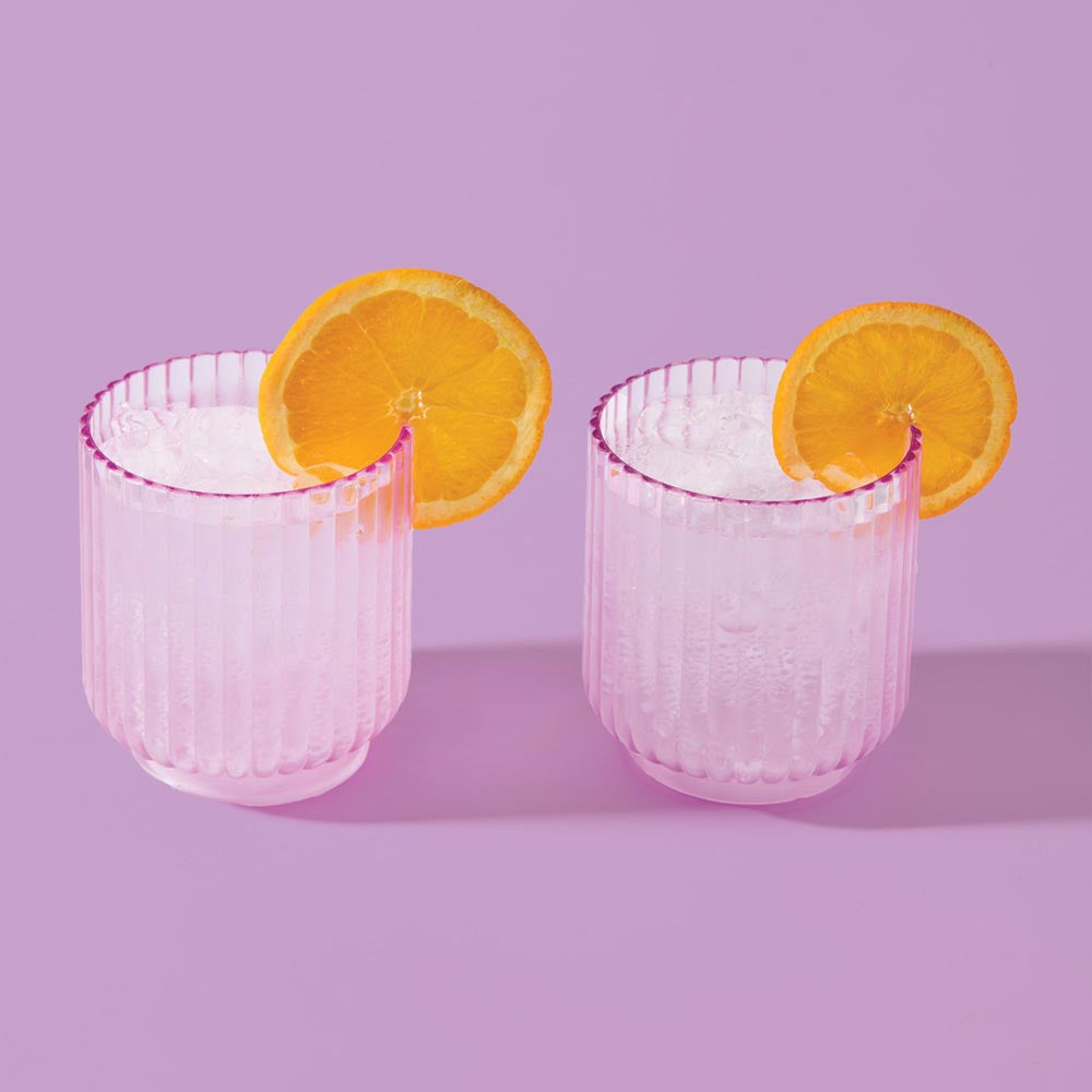 HAYDAE COLLECTIVE Set of 2 Lilac Tumblers 410ml - House
