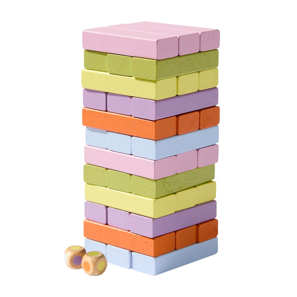HAYDAE COLLECTIVE 48 piece Tumble Tower - House