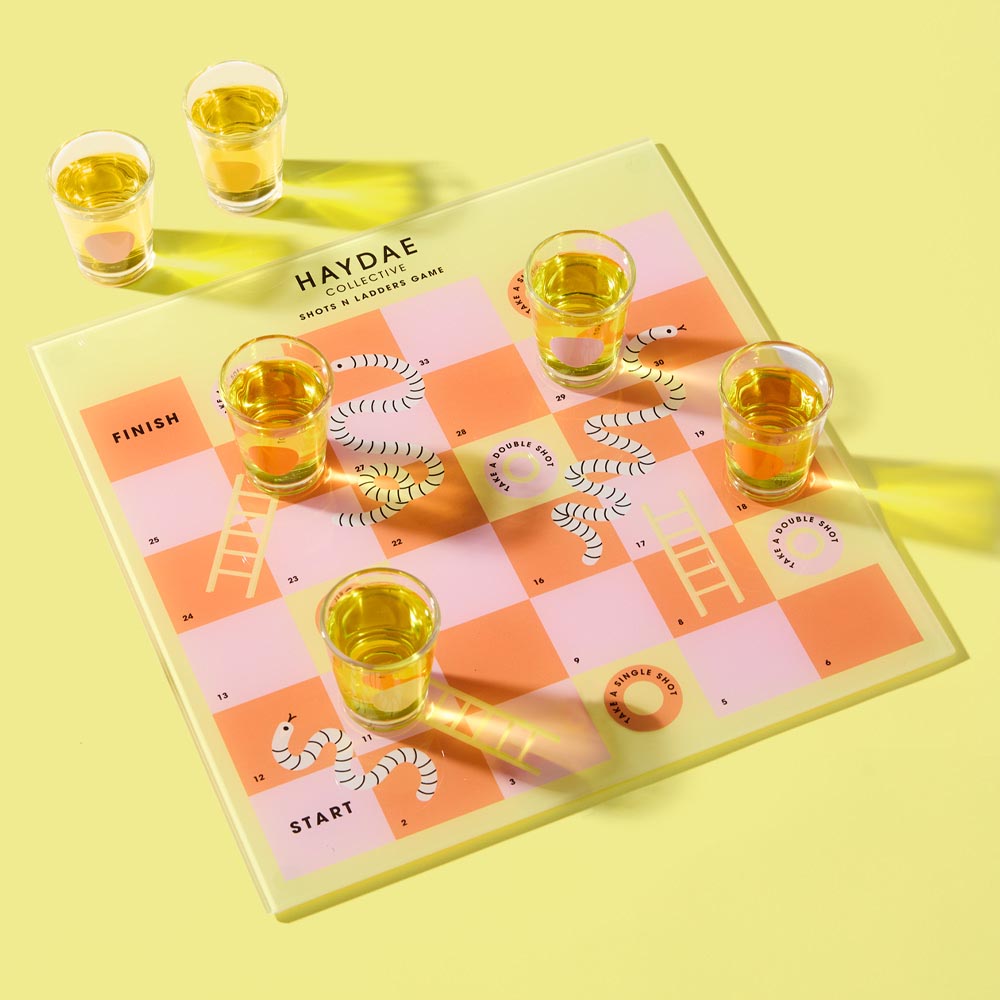 HAYDAE COLLECTIVE Shots and Ladders Game